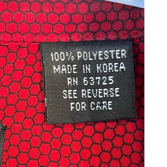 Dragonfly Men’s XXL Red Button Front Shirt Dogs Playing Pool Short Sleeve Casual - Picture 4 of 8